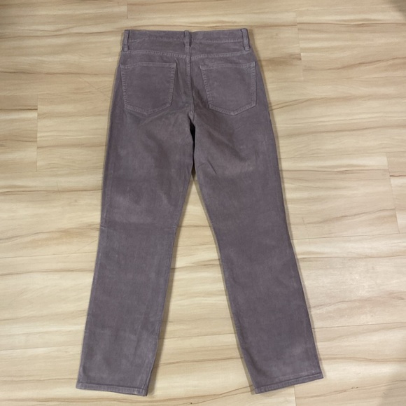 NEW J. Crew Gray Vintage Slim Straight Corduroy Pants Size 28 Preppy Casual Work - Picture 8 of 12